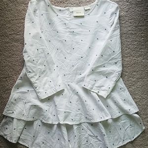 Anthropologie Tops - Anthropologie Maeve Peplum Hi-Lo Top Anthropologie Tops - Anthropologie Maeve Peplum Hi-Lo Top